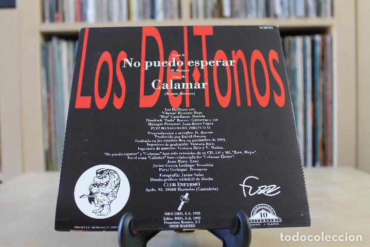 Discos de vinilo: LOS DEL TONOS -SG- NO PUEDO ESPERAR 90S - Foto 2