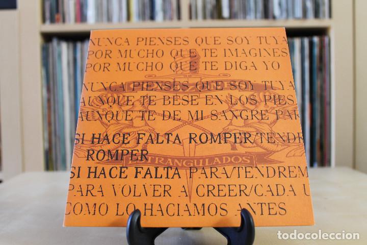 Disques de vinyle: CORAZONES ESTRANGULADOS -SG- SI HACE FALTA ROMPER SPAIN 90'S PROMO