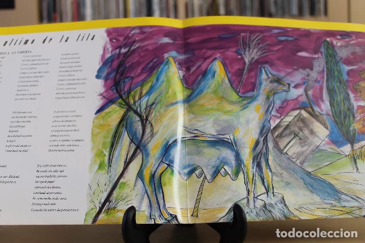 Discos de vinilo: EL &Uacute;LTIMO DE LA FILA -2SG- DEL TEMPLO A LA TABERNA + 3 90S - Foto 3