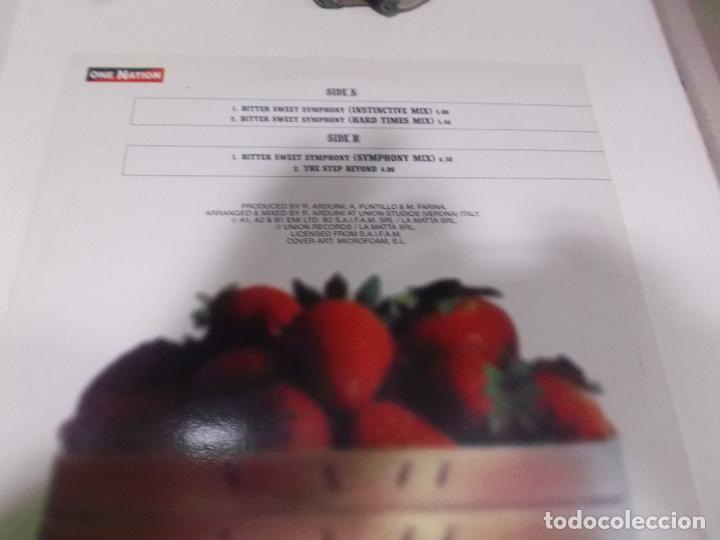 Discos de vinilo: BITTER SWEET SYMPHONY ONE NATION MAX RECORDS - Foto 2