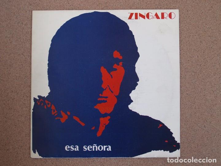Discos de vinilo: ZINGARO - ESA SE&Ntilde;ORA + PERDONAME - Foto 1