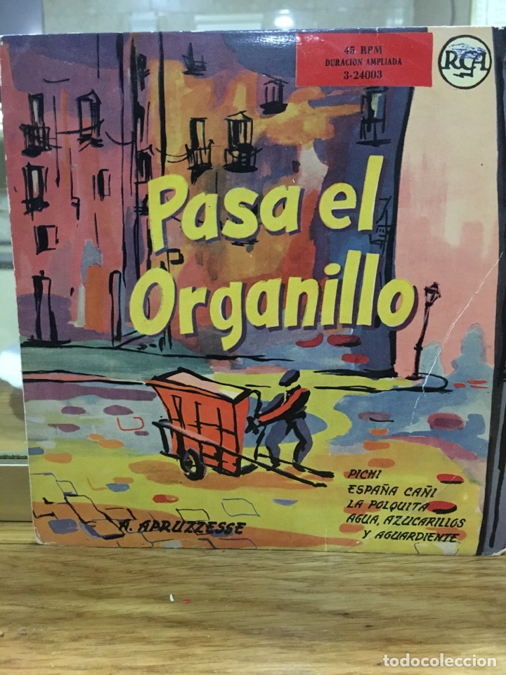 Discos de vinilo: PASA EL ORGANILLO-EP 1958 - Foto 1