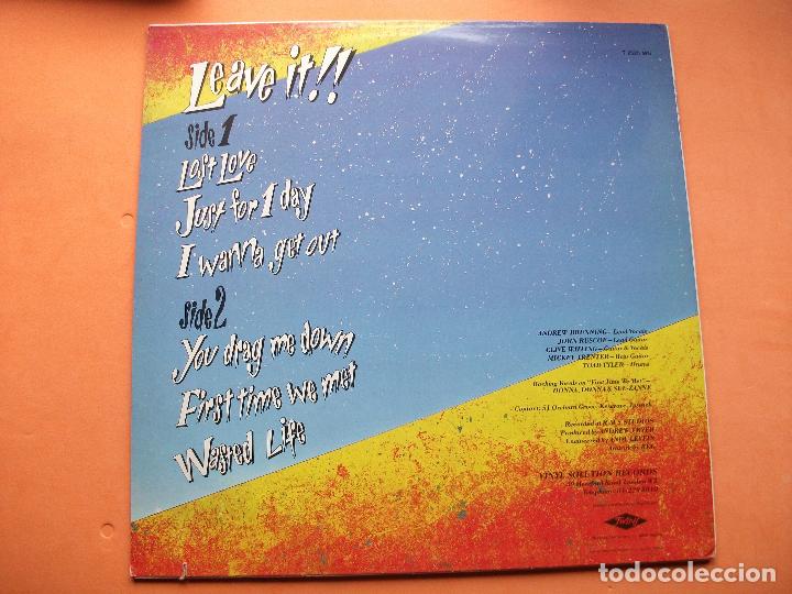 Discos de vinilo: SPACE MAGGOTS - YEAH LEAVE IT - LP PEPETO - Foto 2