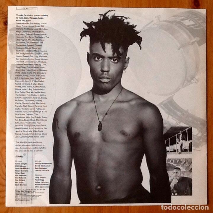 Discos de vinilo: OMAR : MUSIC [TALKING LOUD - DEU 1992] LP - Foto 3