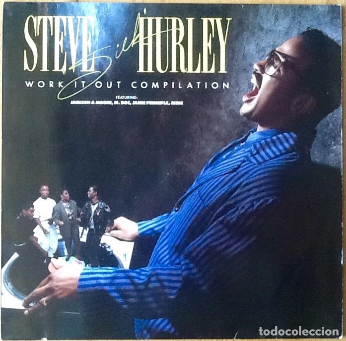 Discos de vinilo: STEVE SILK HURLEY : WORK IT OUT COMPILATION [ATLANTIC - DEU 1989] LP/COMP - Foto 1
