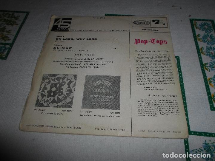 Discos de vinilo: POP-COPS OH LORD WHY LORD - Foto 2
