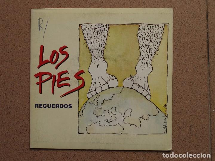 Discos de vinilo: LOS PIES - RECUERDOS + DIJE &iexcl;OH! - Foto 1