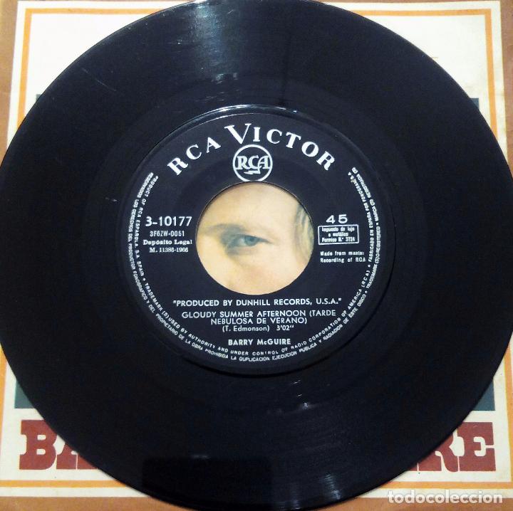 Discos de vinilo: SINGLE BARRY McGUIRE - CLOUDY SUMMER AFTERNOON - RCA 1966. - Foto 3
