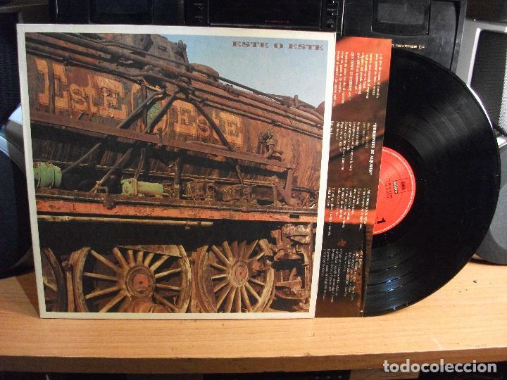 Discos de vinilo: ESTE O ESTE  ESTE O ESTE LP SPAIN 1991 PDELUXE - Foto 1