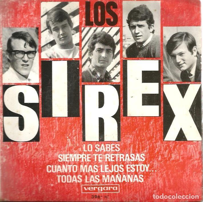 Discos de vinilo: EP LOS SIREX - LO SABES + 3 - Foto 1