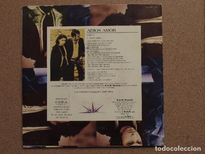 Discos de vinilo: LA PENUMBRA - ADIOS AMOR - Foto 2