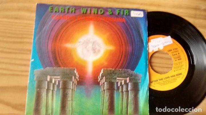 Discos de vinilo: SINGLE (VINILO) DE EARTH WIND AND FIRE A&Ntilde;OS 70 - Foto 1