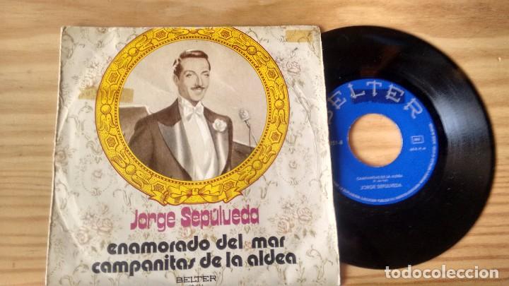Discos de vinilo: SINGLE (VINILO) DE JORGE SEPULVEDA - Foto 1