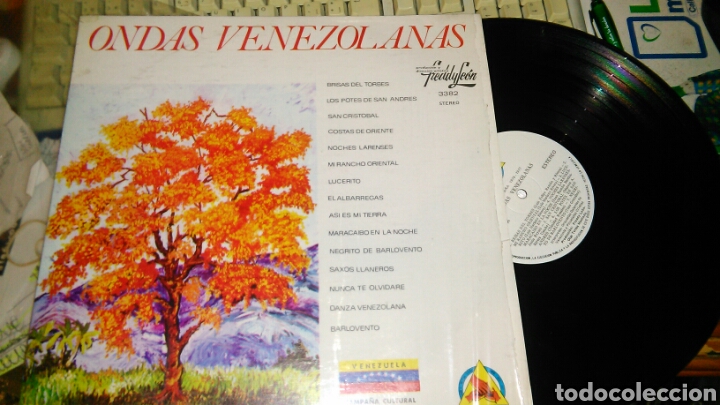 Vinyl records: Ondas venezolanas lp 1976-1977