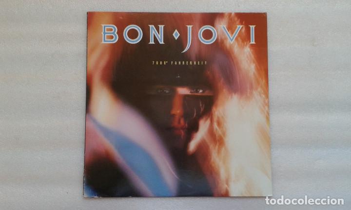 Bon Jovi 7800 Fahrenheit Lp 1985 Edicion Espa Vendido En Venta Directa 74735907 1320