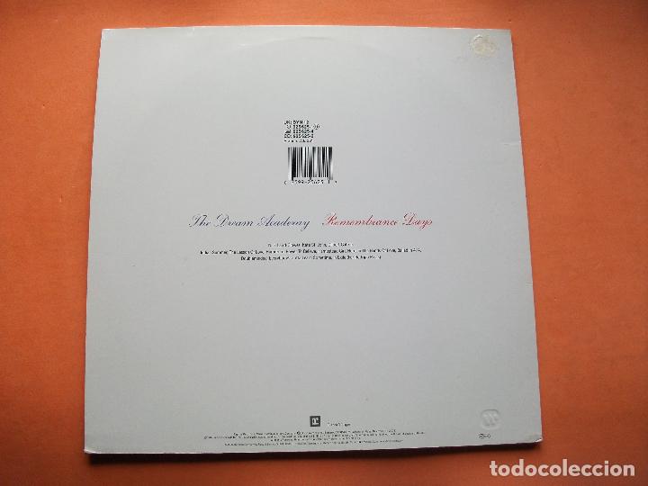 Discos de vinilo: MAXI SINGLE THE DREAM ACADEMY REMEMBER DAS 1987 pepeto - Foto 2