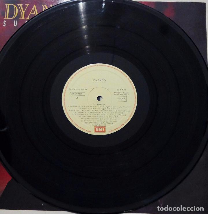 Discos de vinilo: LP DYANGO - SUSPIROS - EMI 1989. - Foto 3