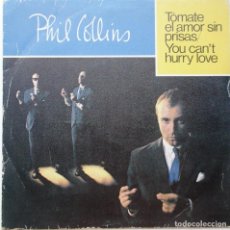 Discos de vinilo: PHIL COLLINS ''LAS FLECHAS DEL AMOR'' ES UN SINGLE DE VINILO DEL AÑO 1982. Lote 74745947