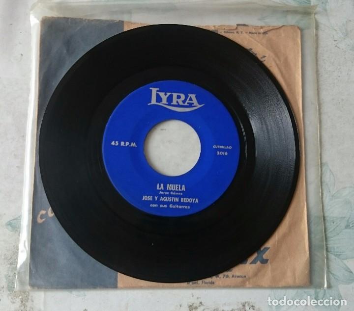 Disques de vinyle: Jose y Agust&iacute;n Bedoya con sus guitarras: La muela / Qu&eacute; sabroso (Lyra 196?)
