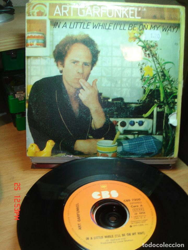 Discos de vinilo: ART GARFUNKEL - IN A LITTLE WHILE / AND I KNOW - Foto 1