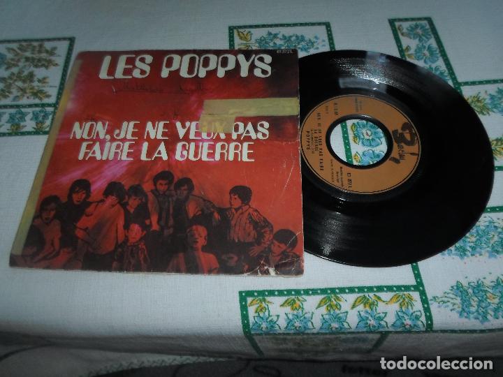Discos de vinilo: LES POPPYS NON JE NE VEUX PAS - Foto 1