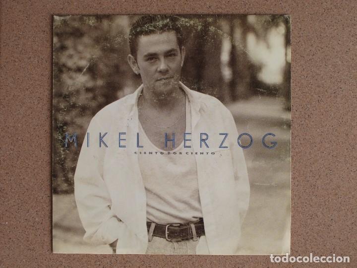Dischi in vinile: MIKEL HEERZOG - CIENTO POR CIENTO - DISCO PROMOCIONAL DE UNA SOLA CARA