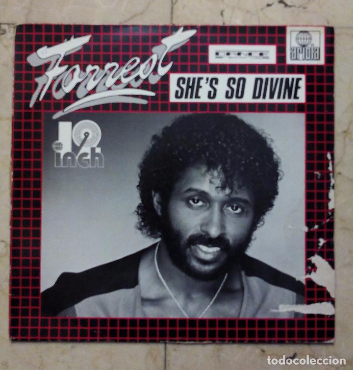 Discos de vinilo: MAXI SINGLE FORREST - SHES SO DIVINE - ARIOLA 1984. - Foto 1
