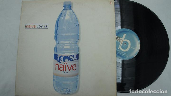 Discos de vinilo: NA&Iuml;VE - JOY IS - MAXI ESPA&Ntilde;OL 2001 - Foto 1