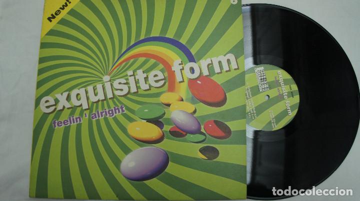 Discos de vinilo: EXQUISITE FORM - FEELIN ALRIGHT - MAXI ESPA&Ntilde;OL 2001 - Foto 1