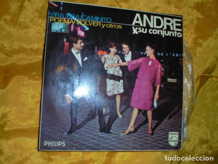Discos de vinilo: ANDRE Y SU CONJUNTO.  YIRA, YIRA    +  3 .  EP.  PHILIPS. - Foto 1
