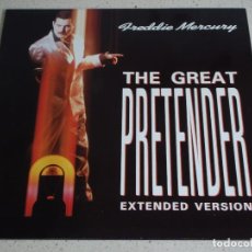 Discos de vinilo: FREDDIE MERCURY ( THE GREAT PRETENDER 2 VERSIONES - EXERCISES IN FREE LOVE ) 1987-HOLANDA MAXI45