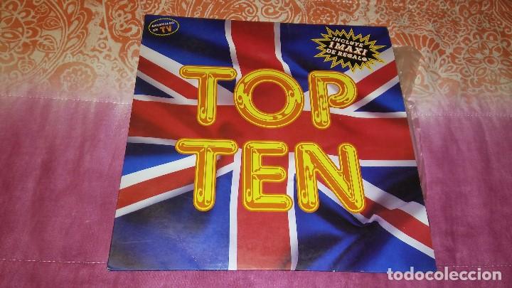Discos de vinilo: L.P. + MAXI: TOP TEN - Foto 1