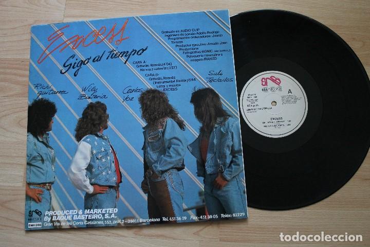 Discos de vinilo: EXCESS SIGO AL TIEMPO MAXI SINGLE - Foto 2