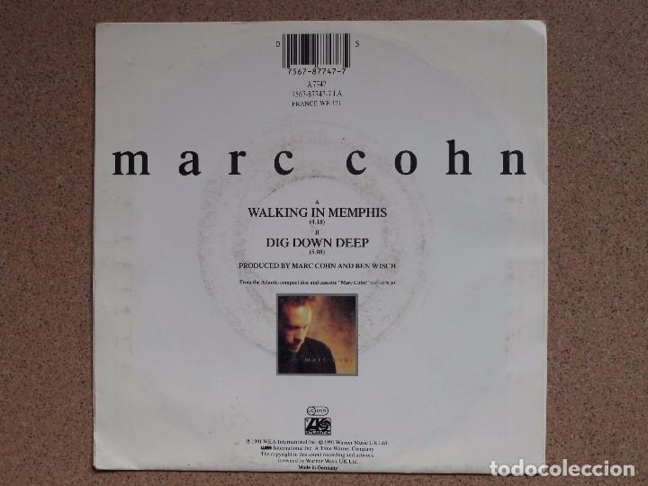 Discos de vinilo: MARC COHN - WALKING IN MENPHIS + DIG DOWN DEEP - Foto 2