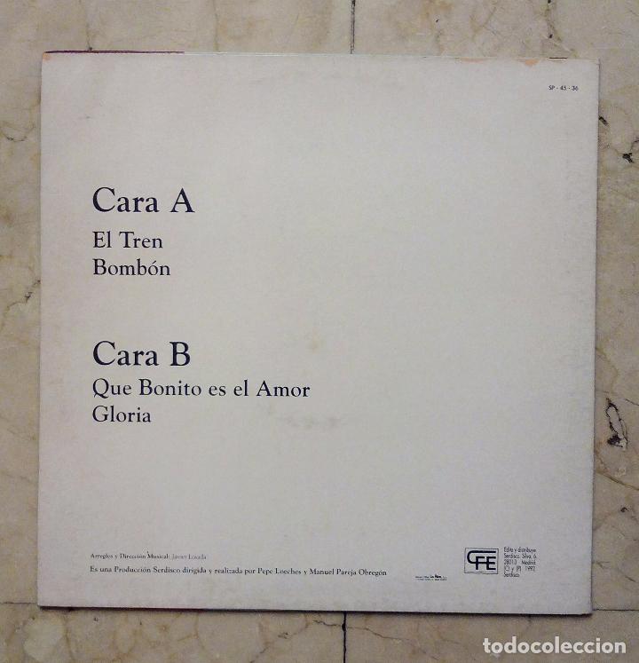 Discos de vinilo: MAXI SINGLE LOS DEL R&Iacute;O - SABOR Y... GLORIA - SERDISCO 1991. - Foto 2