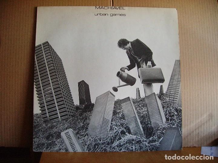 Discos de vinilo: MACHIAVEL ----- URBAN GAMES - Foto 1
