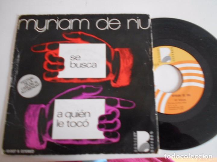 Discos de vinil: MYRIAM DE RIU-SINGLE SE BUSCA-FESTIVAL DE ALCOBENDAS 1976