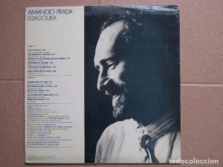 Discos de vinilo: AMANCIO PRADA - LELIADOURA - LP - Foto 2
