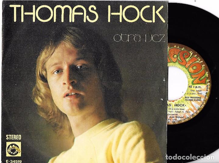 Discos de vinilo: THOMAS HOCK: OTRA VEZ (ONE MORE TIME) / CARNAVALES - Foto 1