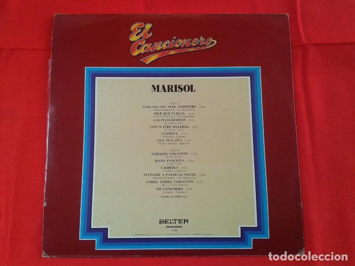 Discos de vinilo: Marisol - El cancionero (LP) - Foto 2