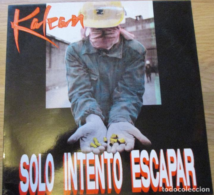 Discos de vinilo: KALEAN - SOLO INTENTO ESCAPAR - LP - 1992 - Foto 1