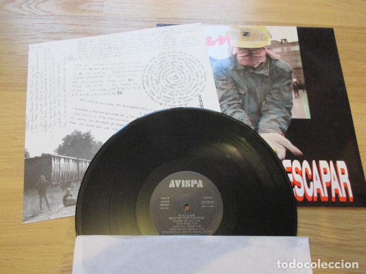 Discos de vinilo: KALEAN - SOLO INTENTO ESCAPAR - LP - 1992 - Foto 3