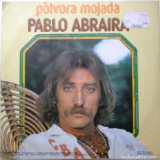 Discos de vinilo: PABLO ABRAIRA ''POLVA MOJADA'' AÑO 1977 VINILO DE 7'' DE 2 CANCIONES. Lote 75158223