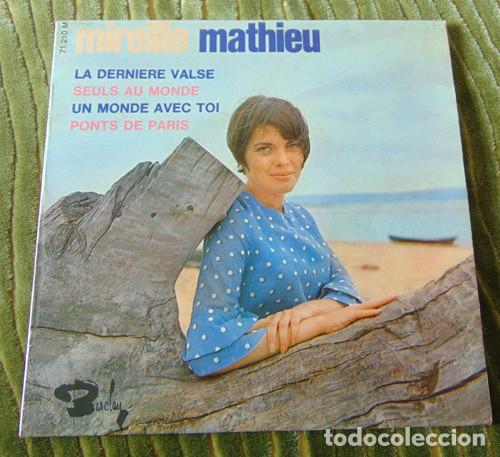 Discos de vinilo: Mireille Mathieu &ndash; La Derni&egrave;re Valse + 3 - EP - Foto 1