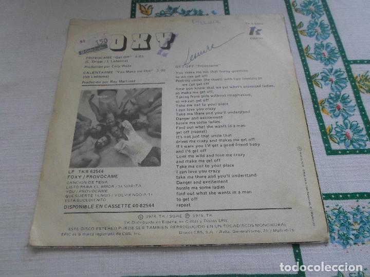 Discos de vinilo: FOXY PROVOCAME - Foto 2