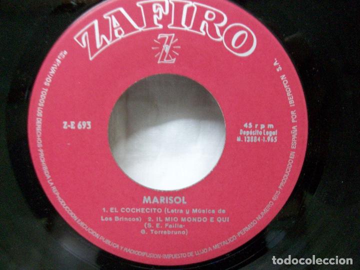 Discos de vinilo: MARISOL-VINILO-SINGLE-A&Ntilde;O 1965 - Foto 4