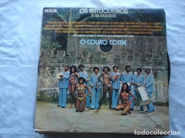 Vinyl records: Os Batuqueiros e As Mulatas   O Couro Come