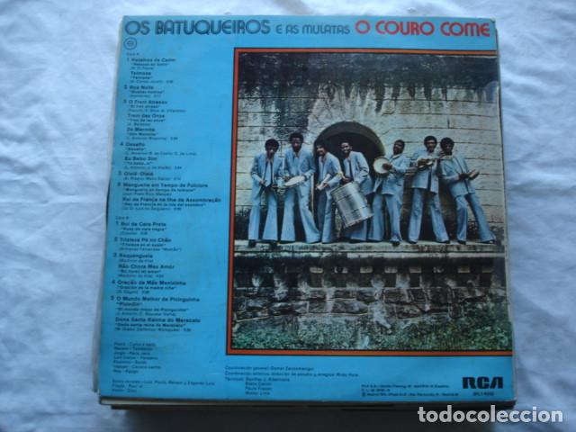 Discos de vinilo: Os Batuqueiros e As Mulatas   O Couro Come - Foto 2