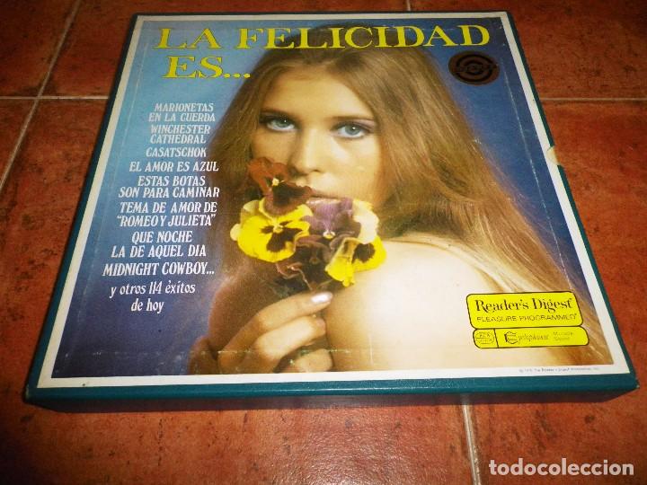 Discos de vinilo: LA FELICIDAD ES .... READER&acute;S DIGEST CAJA CON 10 LP VINILO DEL A&Ntilde;O 1970 Marionetas en la cuerda
