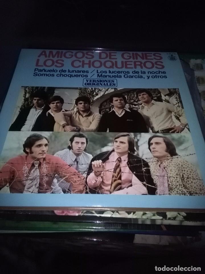 Discos de vinilo: AMIGOS DE GINES LOS CHOQUEROS. C8V - Foto 1